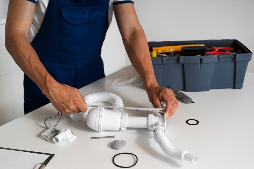 fontanero profesional haciendo su trabajo 23 2150721532